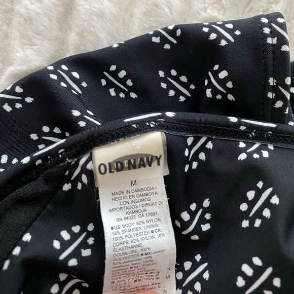 Black Wrap Halter One Piece Swimsuit - Picture 8 of 9